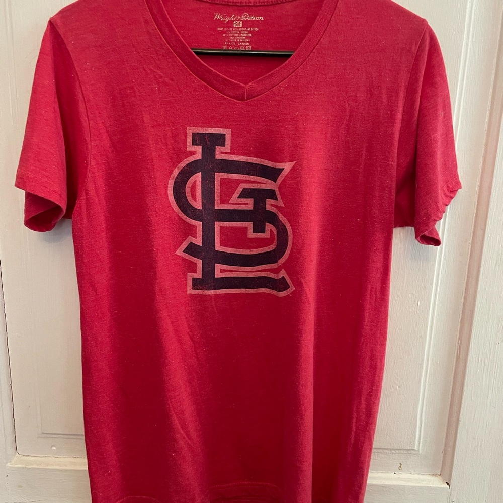 Wright & Ditson Red Crew Neck T-Shirt